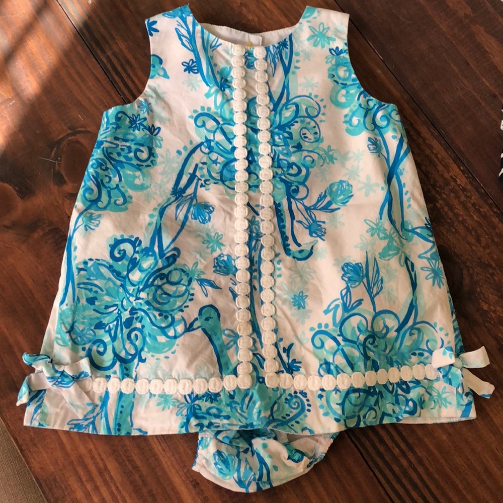 Lilly Pulitzer Kids shift with bloomers